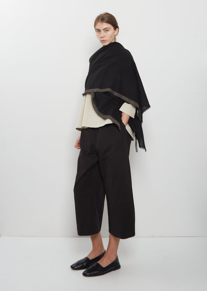 Himalayan Yak Stole — Black