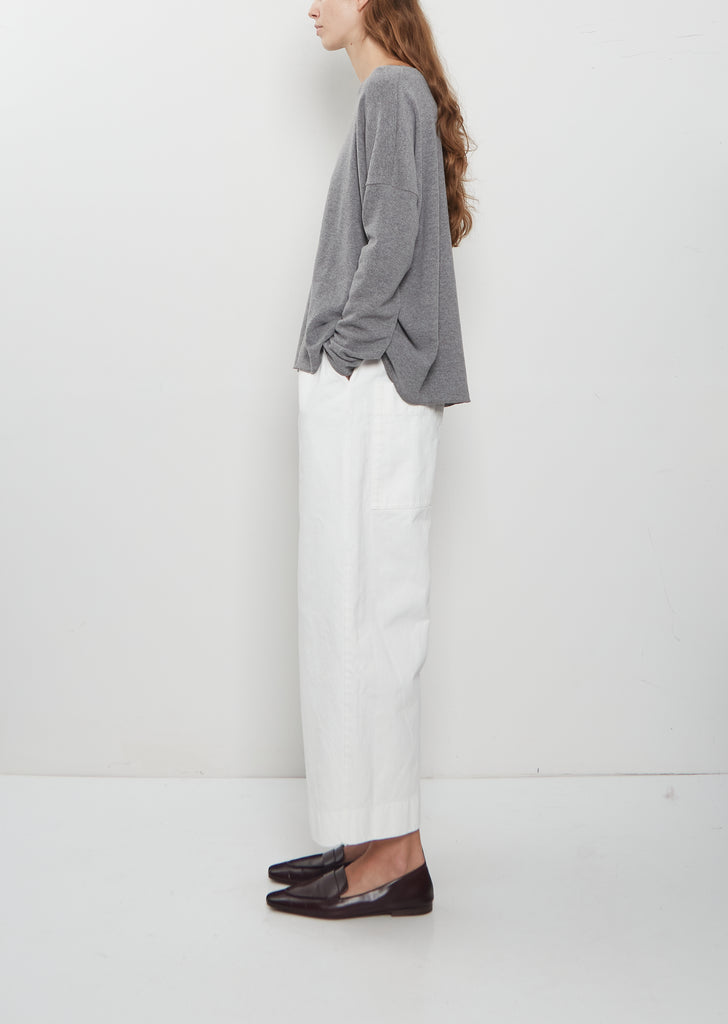 Heavy Jersey Upcycled R-Neck Jumper