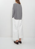 Heavy Jersey Upcycled R-Neck Jumper