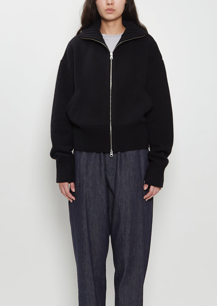 n°438 Xtra Fab Cashmere Cardigan — Raven