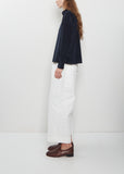 Velvet Short Collar Shirt