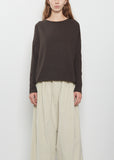 Stretch Jersey T-Shirt — Brown
