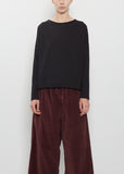 Stretch Jersey T-Shirt — Black