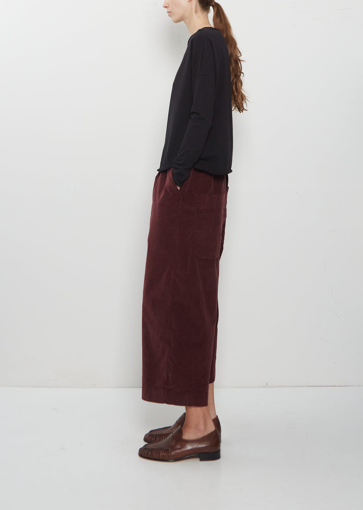 Stretch Jersey T-Shirt — Black
