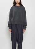 n°170 Chou Stretch Cashmere Cardigan — Lake