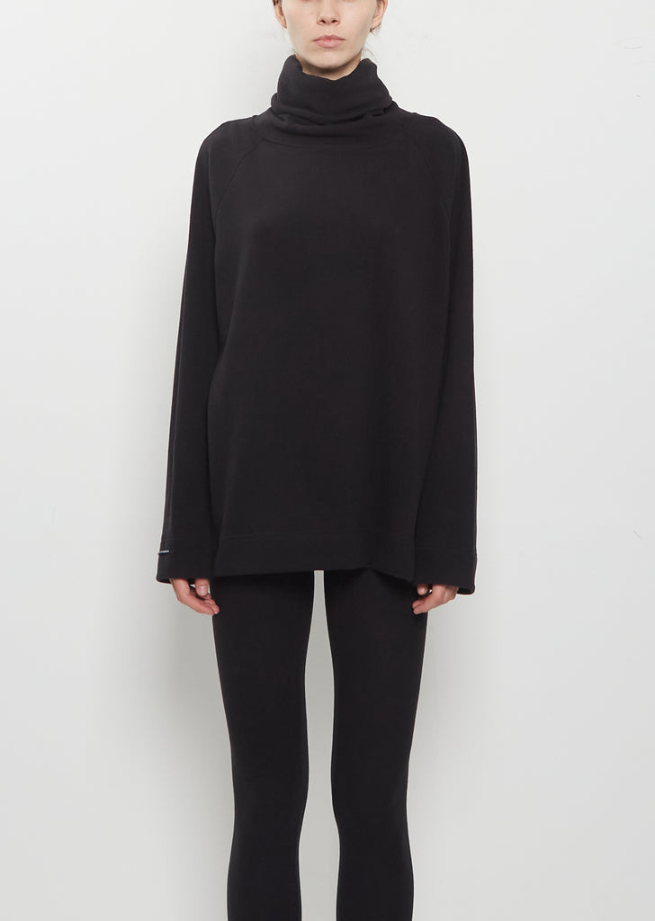 Heavy Jersey Raglan Turtleneck