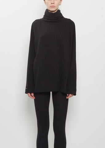 Heavy Jersey Raglan Turtleneck