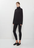 Heavy Jersey Raglan Turtleneck