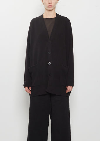 Heavy Jersey Relaxed Cardigan