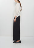 Leaf Pleats Cardigan