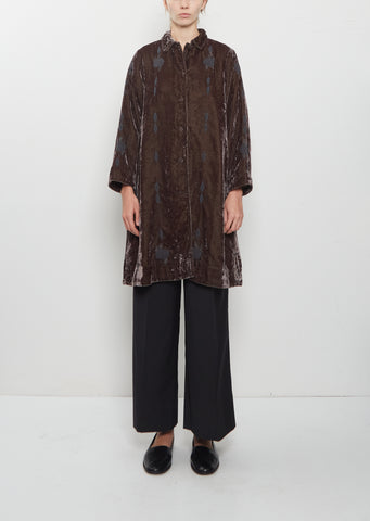 Phil's Lines Velvet Coat