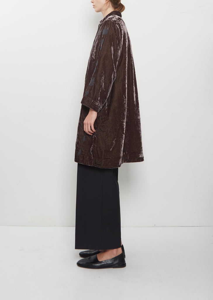 Phil's Lines Velvet Coat
