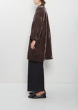 Phil's Lines Velvet Coat