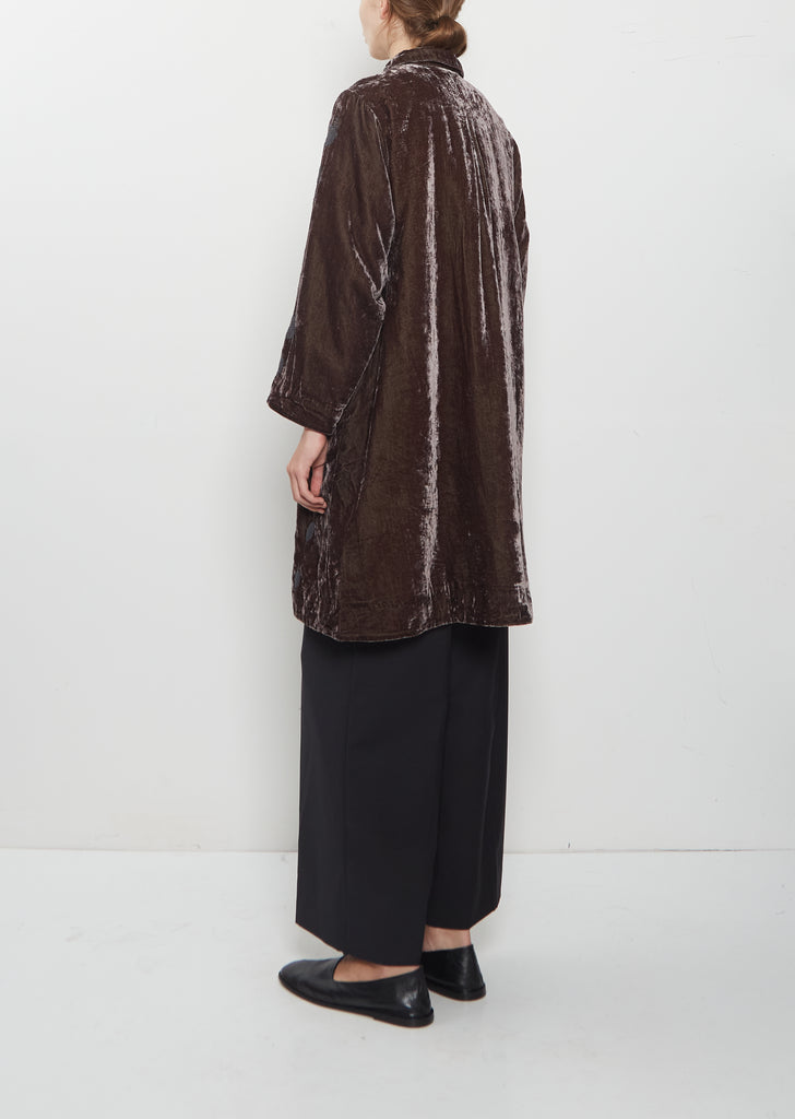 Phil's Lines Velvet Coat