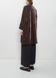 Phil's Lines Velvet Coat