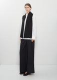 Four Sided Fringe 4-Ply Cashmere Scarf — Black
