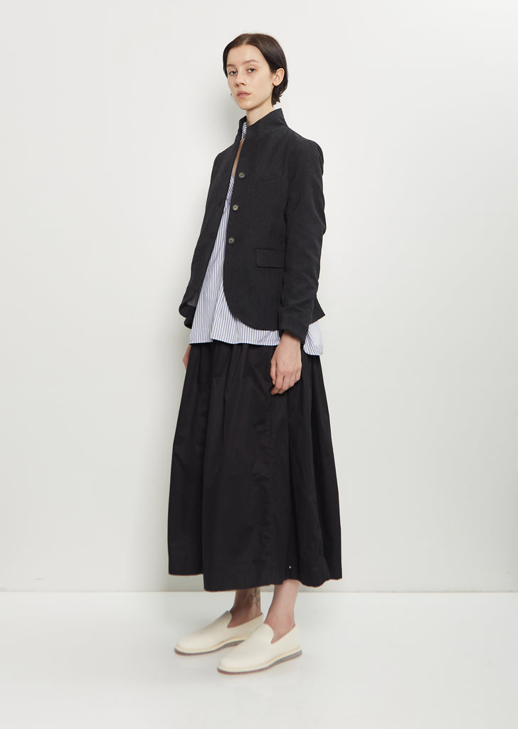 Tyrol Wool Jacket — Charcoal