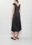 Portrait Satin Dress