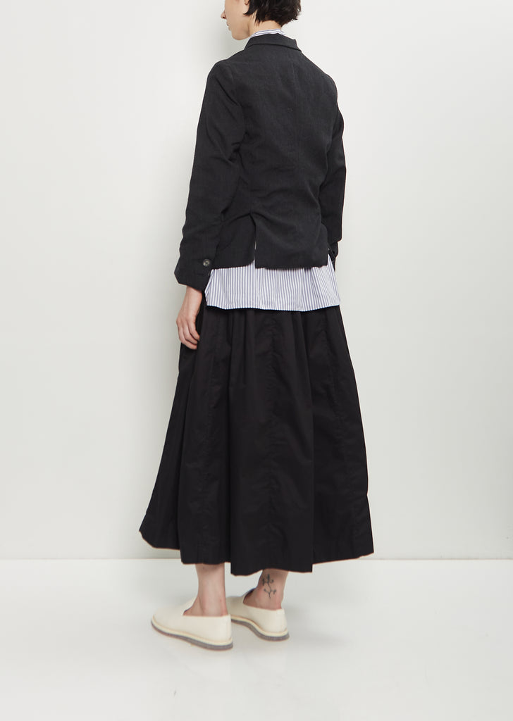 Tyrol Wool Jacket — Charcoal