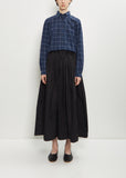 Farmer Cotton Skirt — Black