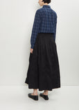 Farmer Cotton Skirt — Black