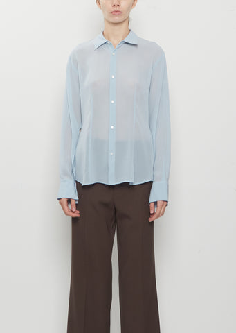 Airy Silk Georgette Shirt