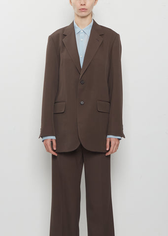 Light Wool Max Gabardine Jacket