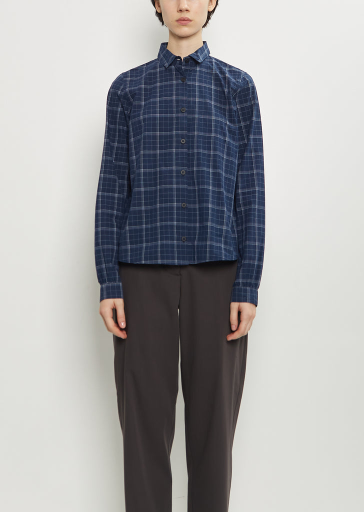Tyrol Cotton Shirt — Window Check