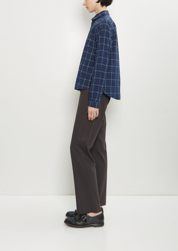 Tyrol Cotton Shirt — Window Check