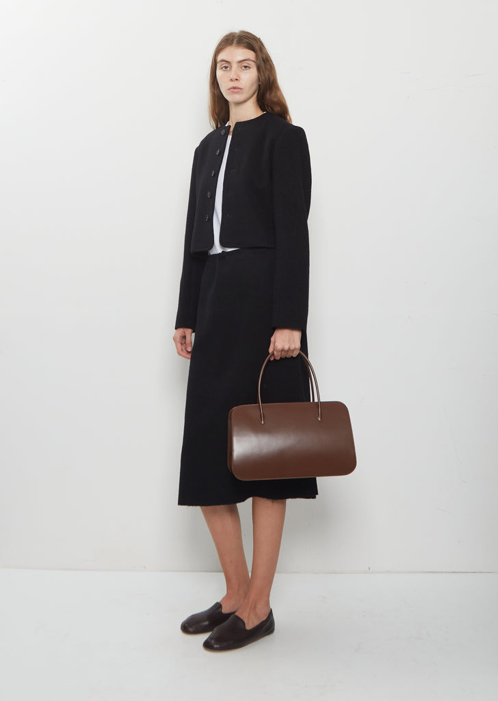 Aeta Leather Tote Bag, Medium