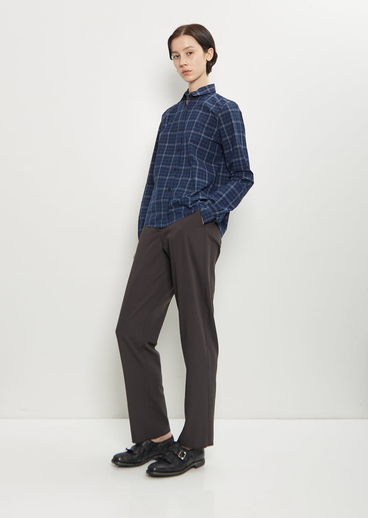 Tyrol Cotton Shirt — Window Check
