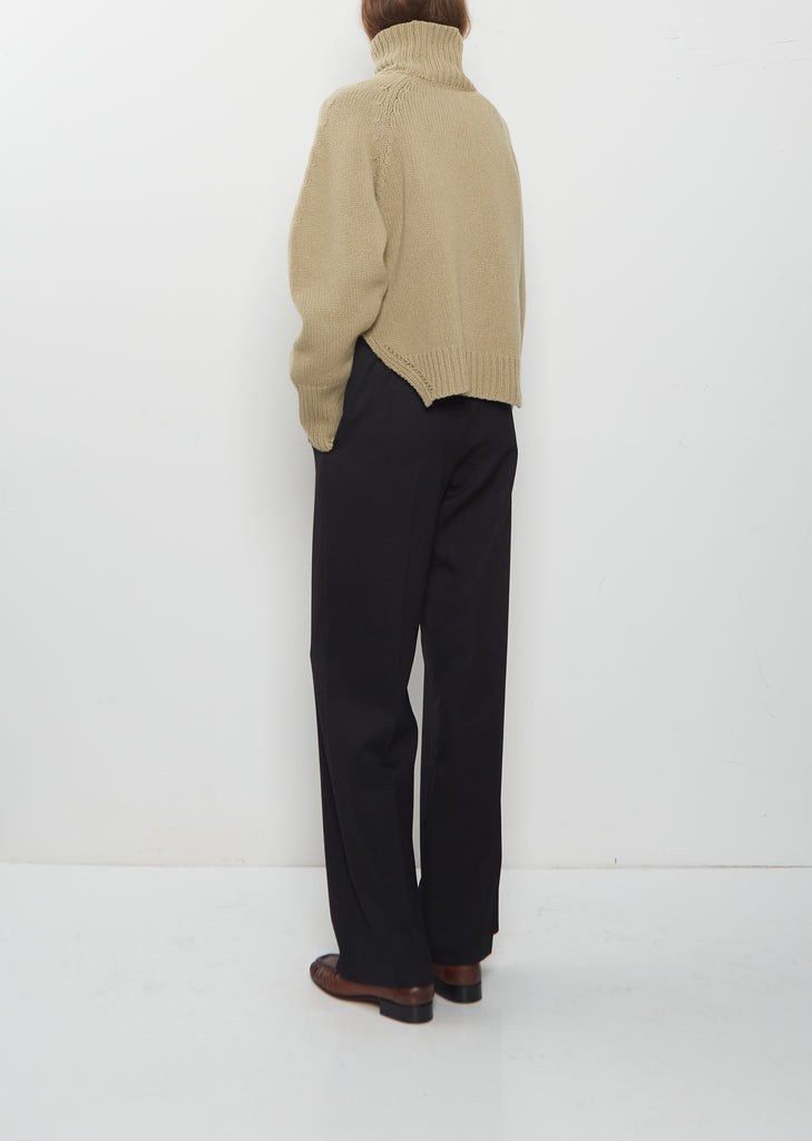 Cashmere High Neck Sweater