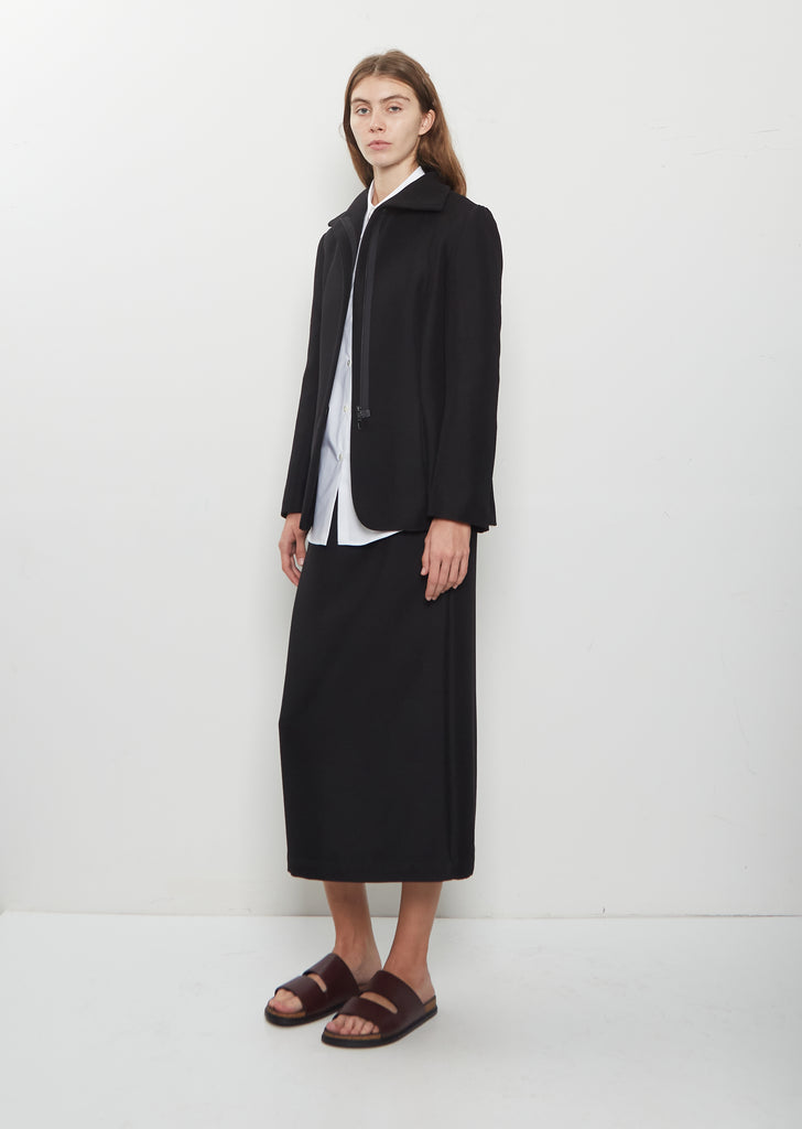 Heavy Gabardine Cratere Jacket