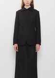 Heavy Gabardine Cratere Jacket