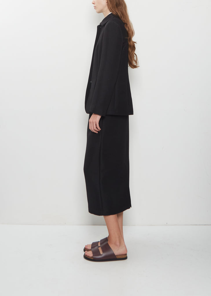 Heavy Gabardine Cratere Jacket