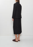 Heavy Gabardine Cratere Jacket