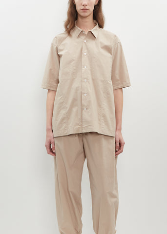 Half Sleeve Big Coverall Shirt
