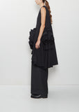 Wool Tropical Nylon Tulle Dress