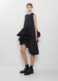 Wool Tropical Nylon Tulle Dress