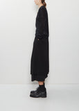 Mesh Velour Washer Thin 5 Longsleeve T-Shirt