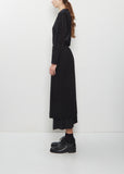 Light Wool Tropical x Polyester Georgette 2 Pants