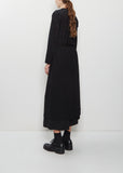 Light Wool Tropical x Polyester Georgette 2 Pants