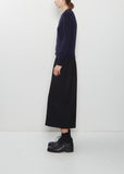 12 Gauge Cashmere Jersey Cardigan — Navy
