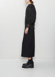 Technical Jersey Puff Sleeve Top