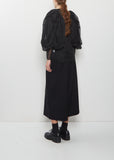 Technical Jersey Puff Sleeve Top