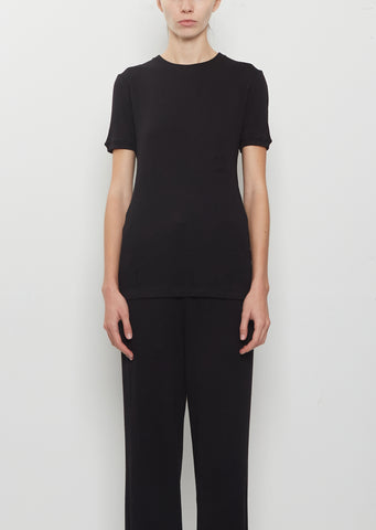 Washable Cashmere Piccolo T-Shirt