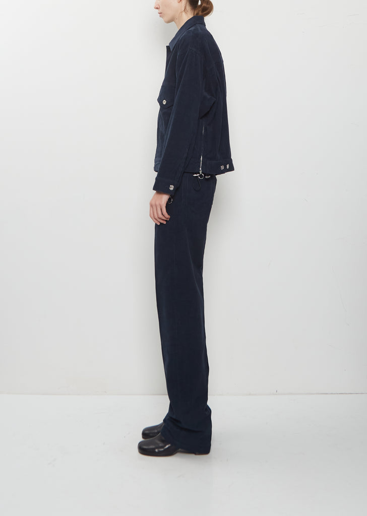 Setchu Paper Corduroy Denim Jacket