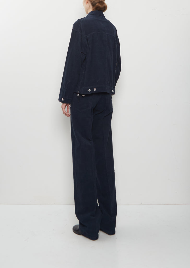 Setchu Paper Corduroy Denim Jacket