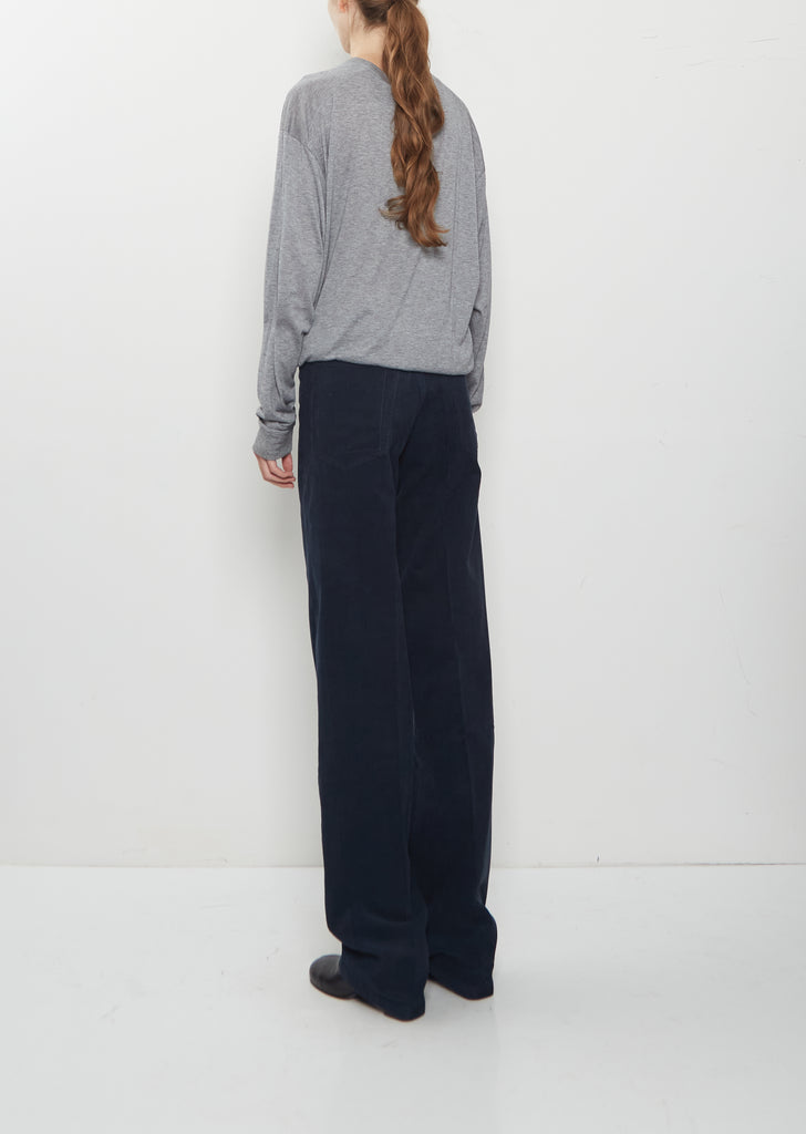 Setchu Paper Corduroy Denim Pants