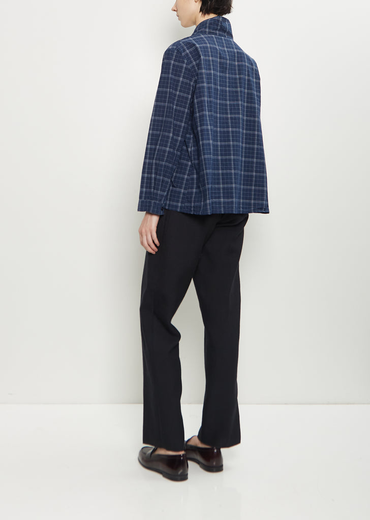 Jenny Cotton Shirt — Window Check